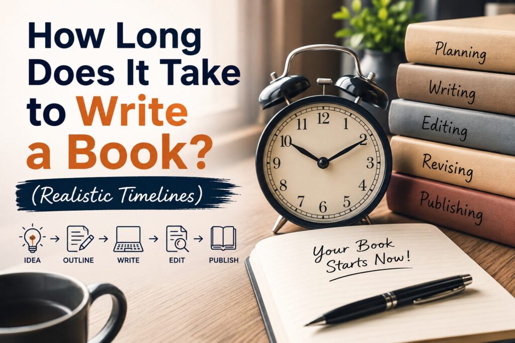 How Long Does It Take to Write a Book? (Realistic Timelines)