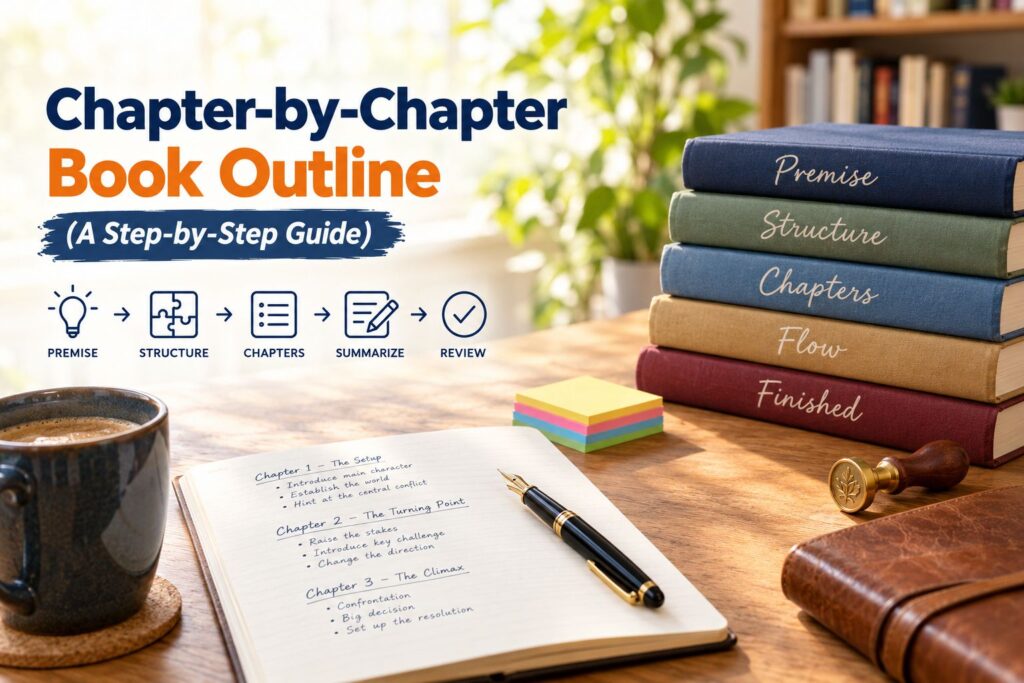 How to Create a Chapter-by-Chapter Book Outline: A Step-by-Step Guide Chapter by chapter book outline A step by step guide